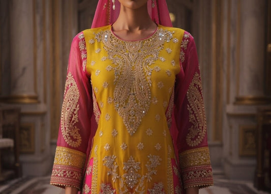 The Designer Pakistani Style Ready to Wear Dress