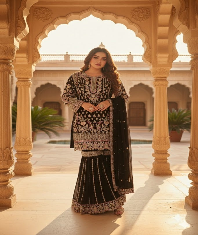 The Premium Designer Pakistani Shirt Style Ready to Wear Dress