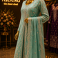 The Designer Double Shade Front Open Style Ready to Wear Dress