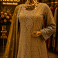 The Designer Luxury Double Shade Frock Style Ready to Wear Dress