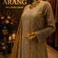 The Designer Luxury Double Shade Frock Style Ready to Wear Dress