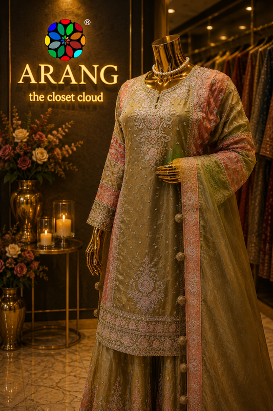 The Elegant Designer Luxury Style Ready to Wear Dress