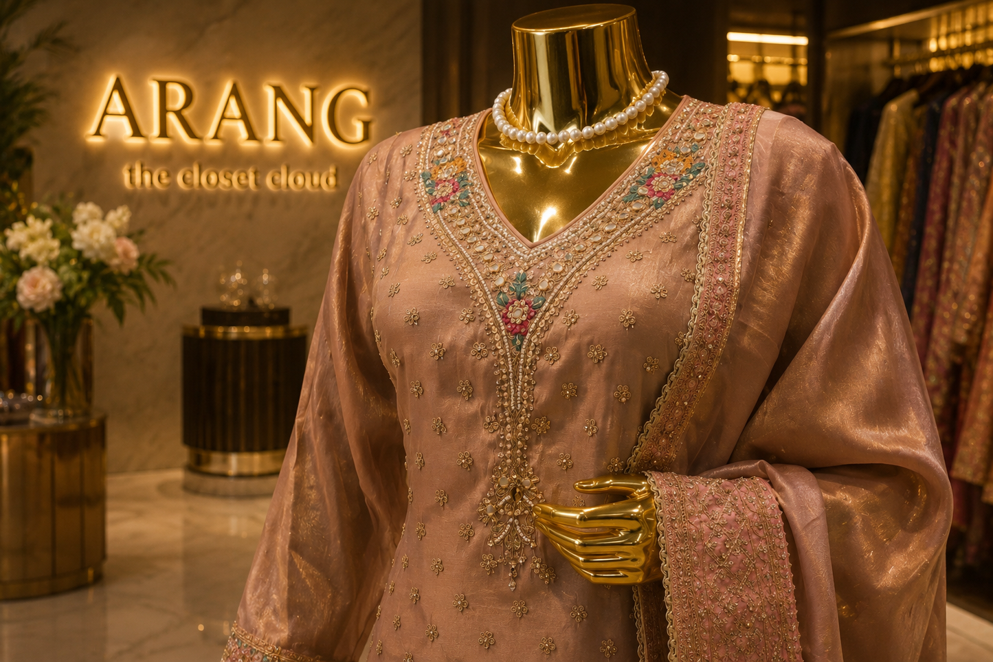 The Designer Luxury Style Ready to Wear Dress