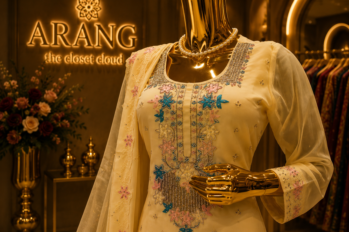 The Designer Shirt Style Ready to Wear Dress