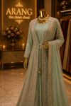 The Designer Luxury Shrug Style Ready to Wear Dress