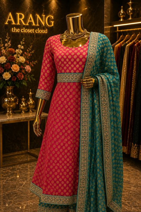 The Designer Luxury Frock Style Ready to Wear Dress