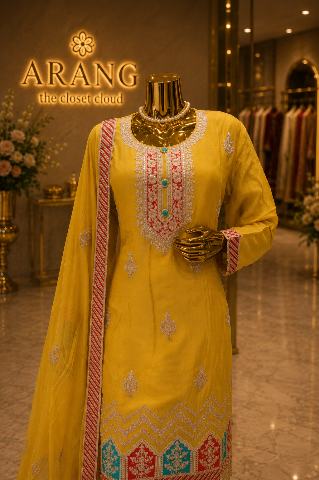 The Designer Pakistani Style Ready to Wear Dress