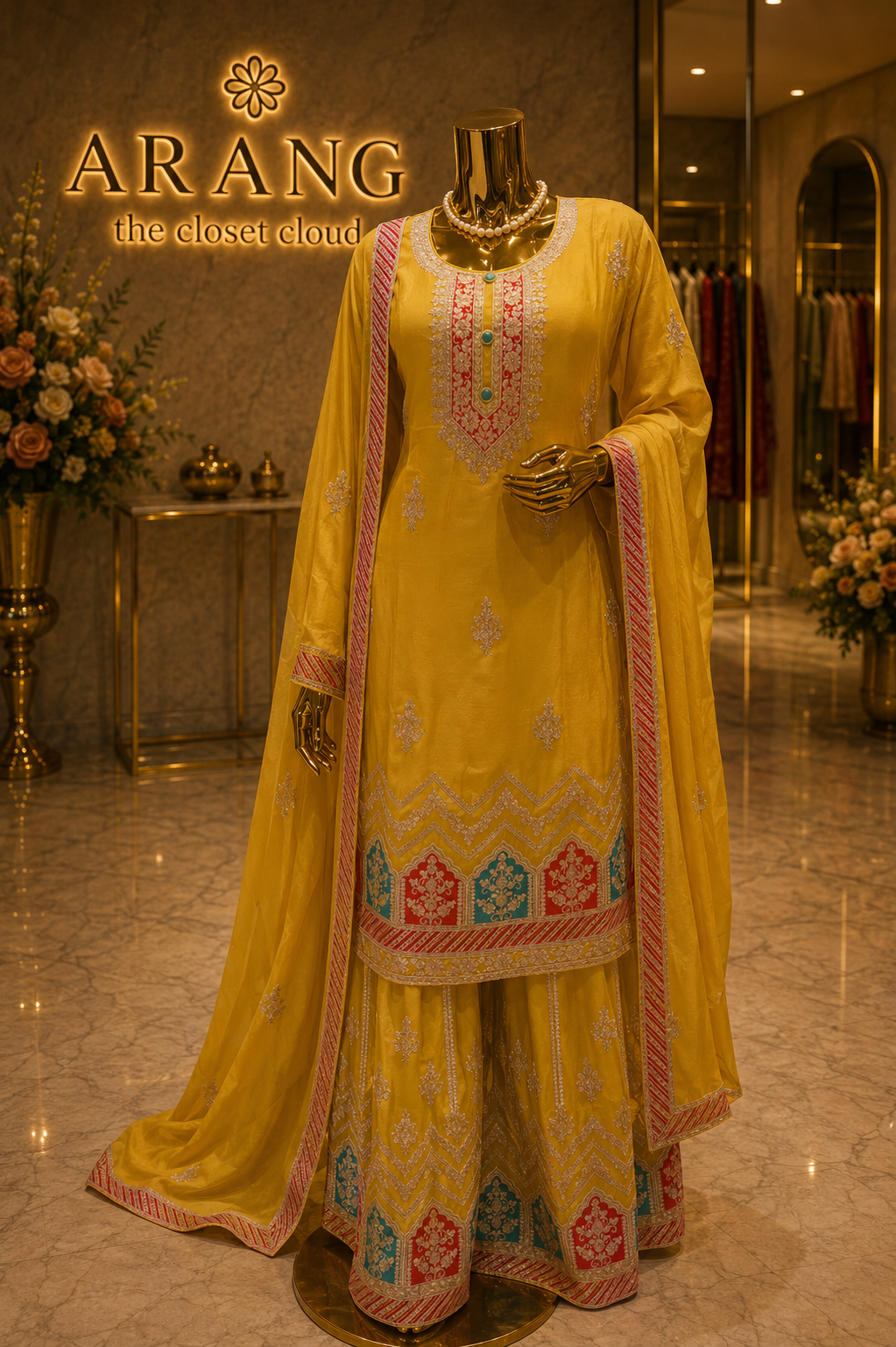 The Designer Pakistani Style Ready to Wear Dress