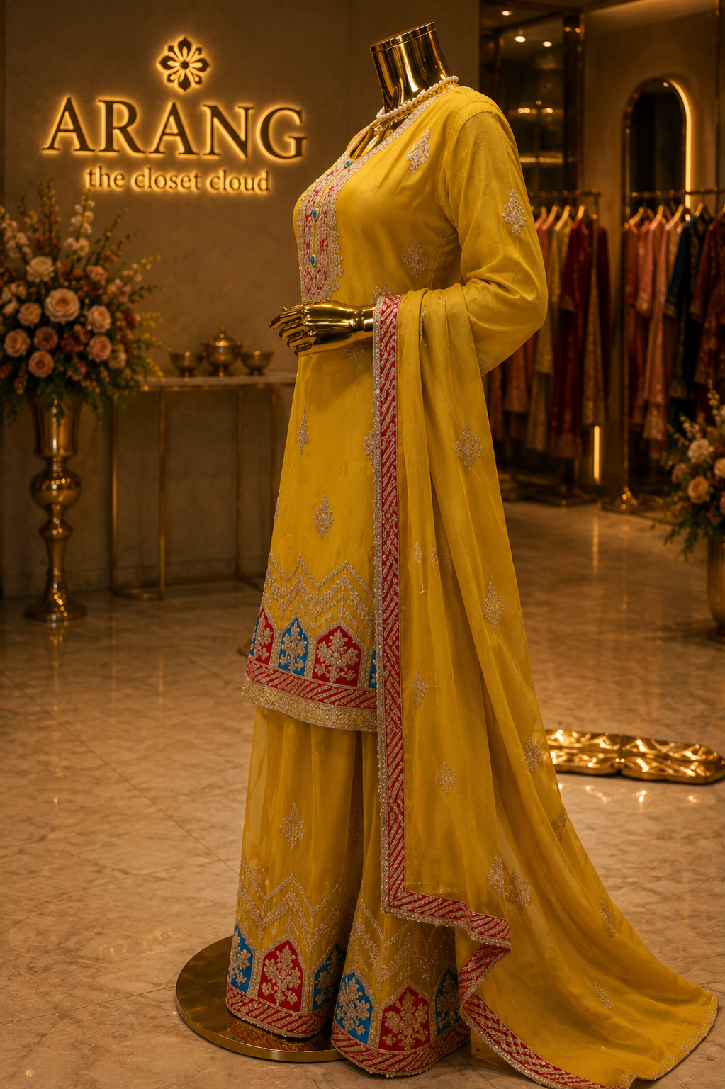 The Designer Pakistani Style Ready to Wear Dress
