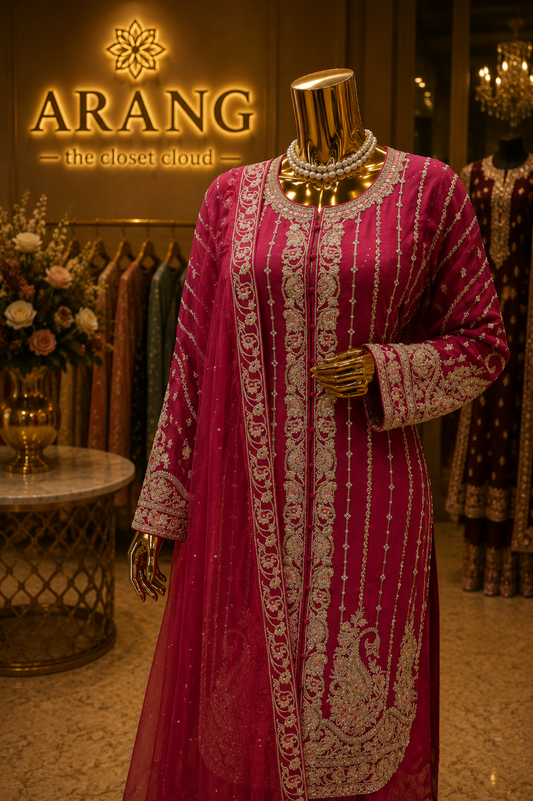 The Designer Pakistani Semi-stitched Style Dress