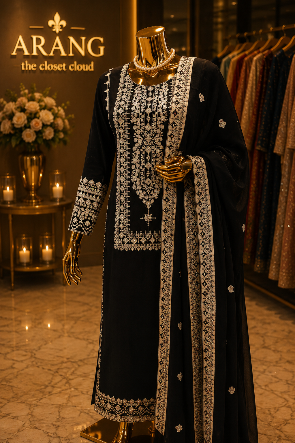 The Designer Pakistani Style Ready to Wear Dress