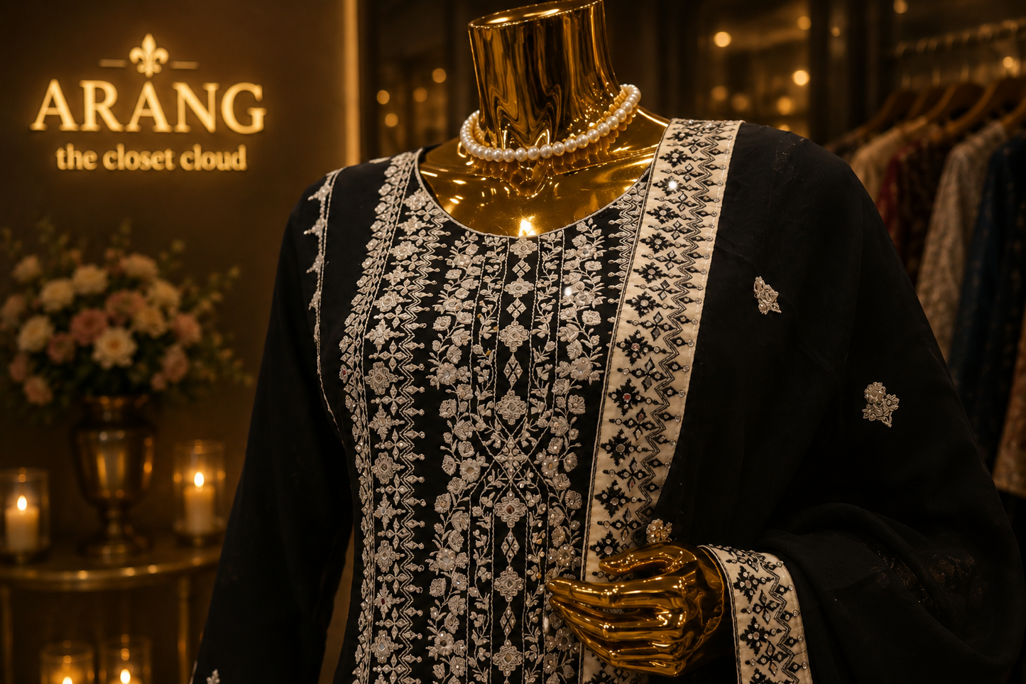 The Designer Pakistani Style Ready to Wear Dress