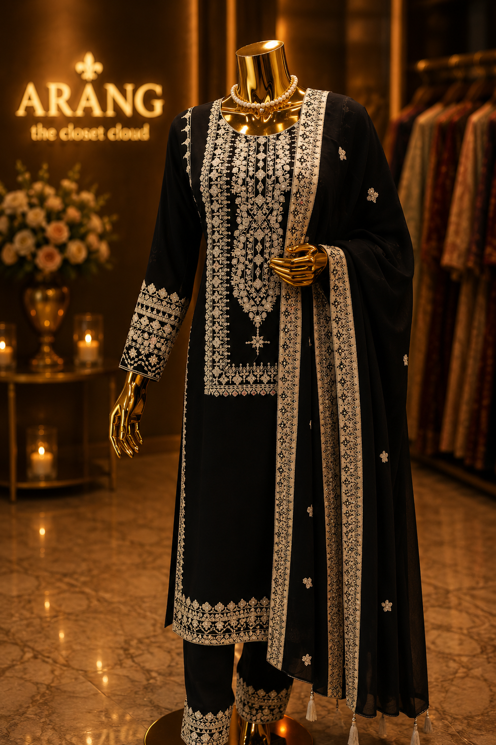 The Designer Pakistani Style Ready to Wear Dress