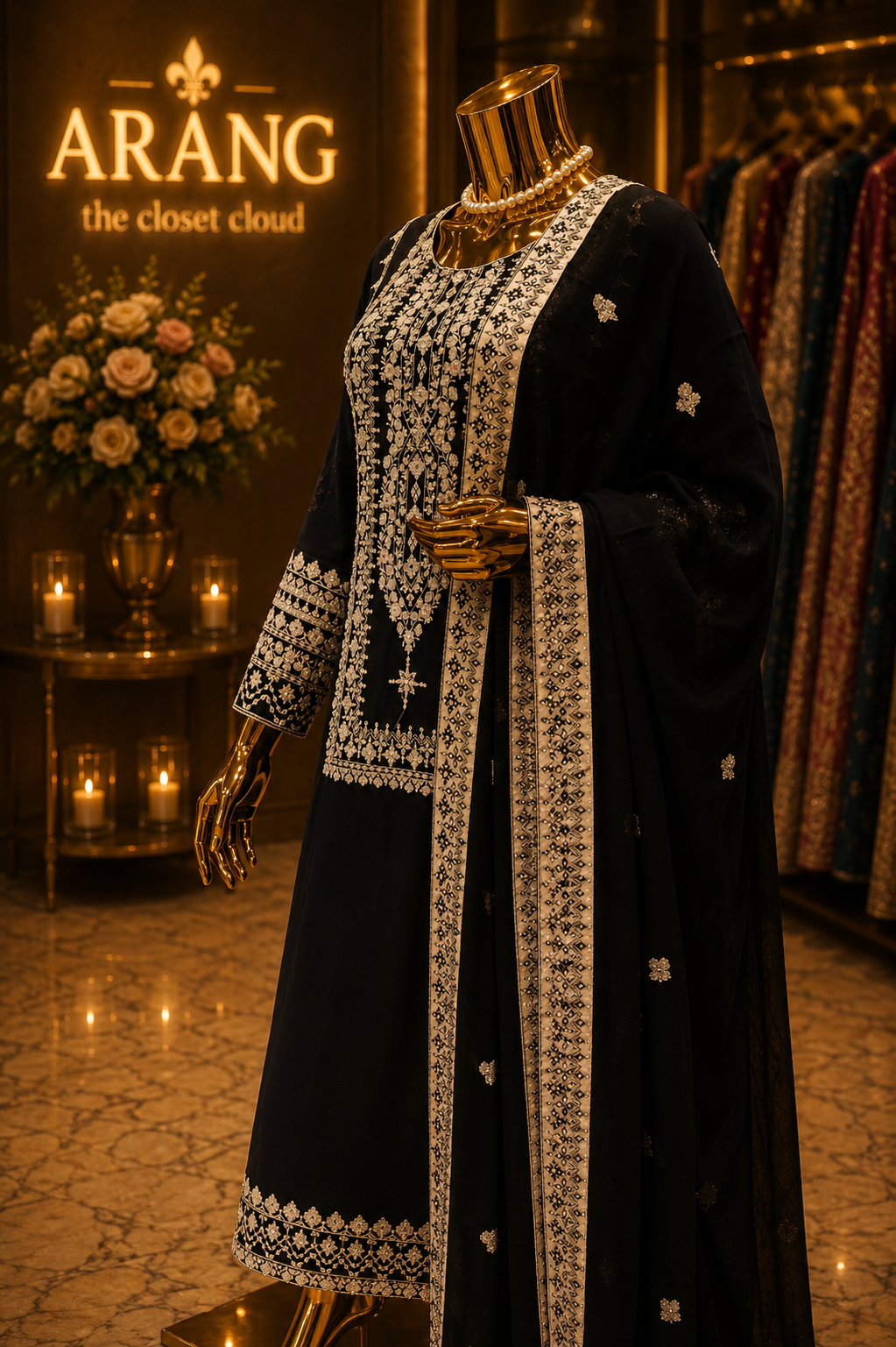 The Designer Pakistani Style Ready to Wear Dress