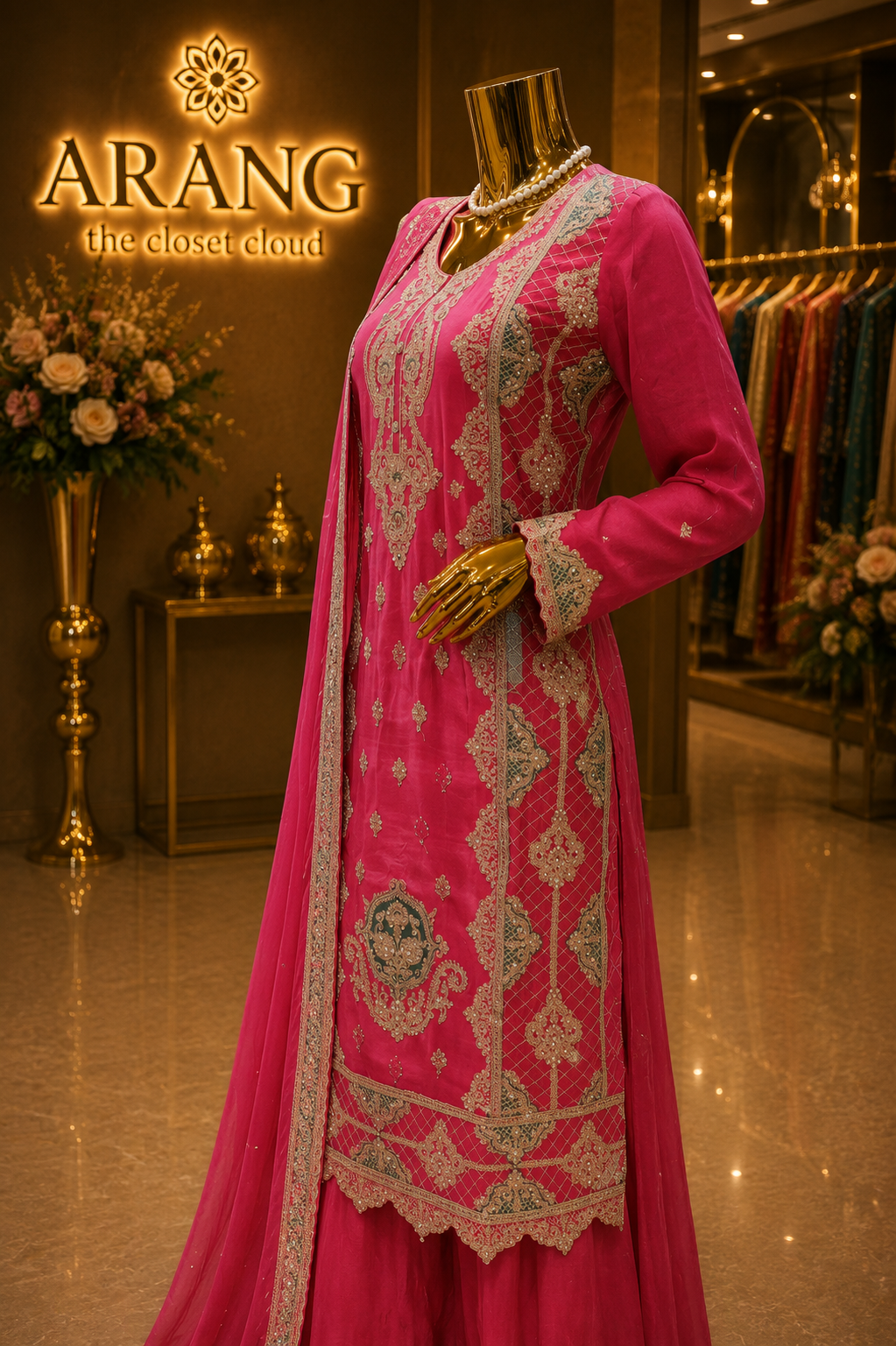 The Designer Pakistani Shirt Style Ready to Wear Dress