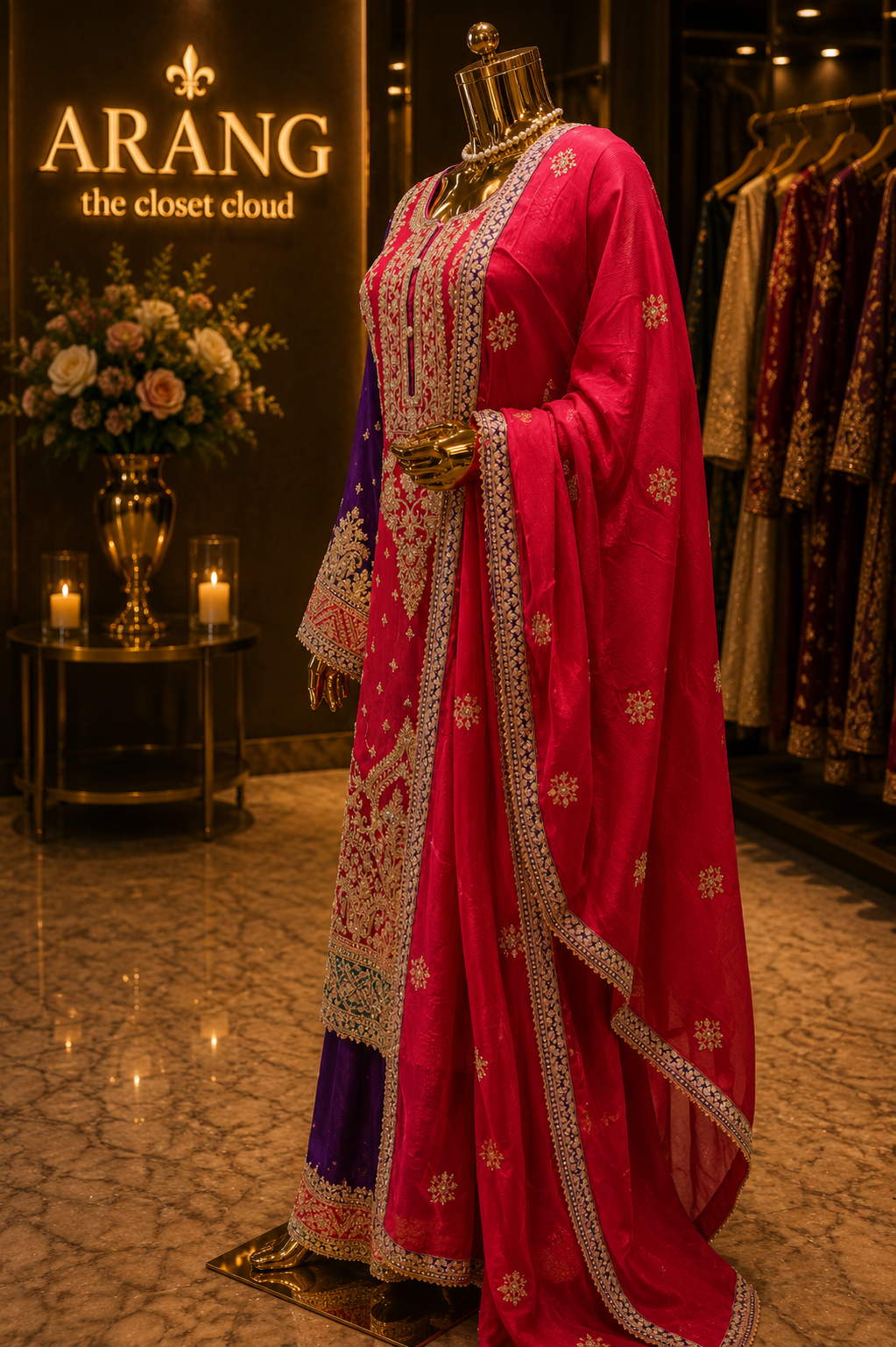 The Designer Pakistani Shirt Style Ready to Wear Dress