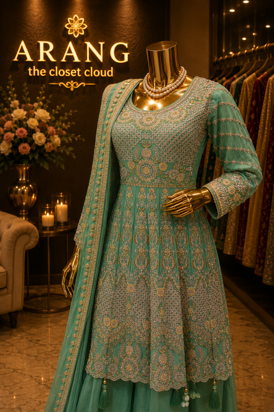 The Premium Designer Frock Style Ready to Wear Dress