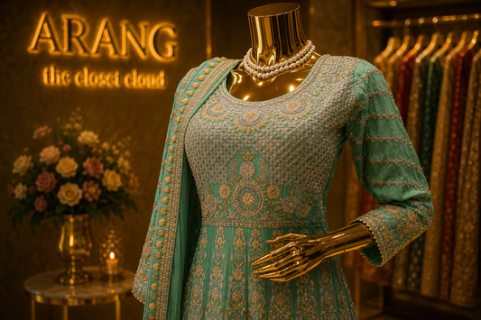 The Premium Designer Frock Style Ready to Wear Dress