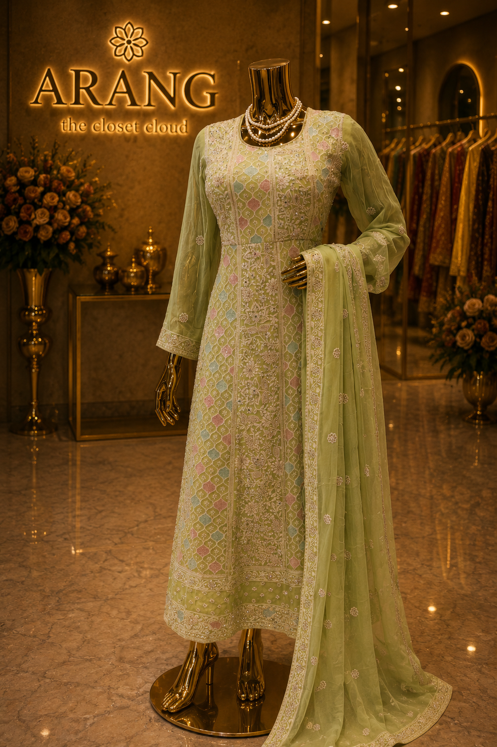 The Premium Luxury Frock Ready to Wear Dress