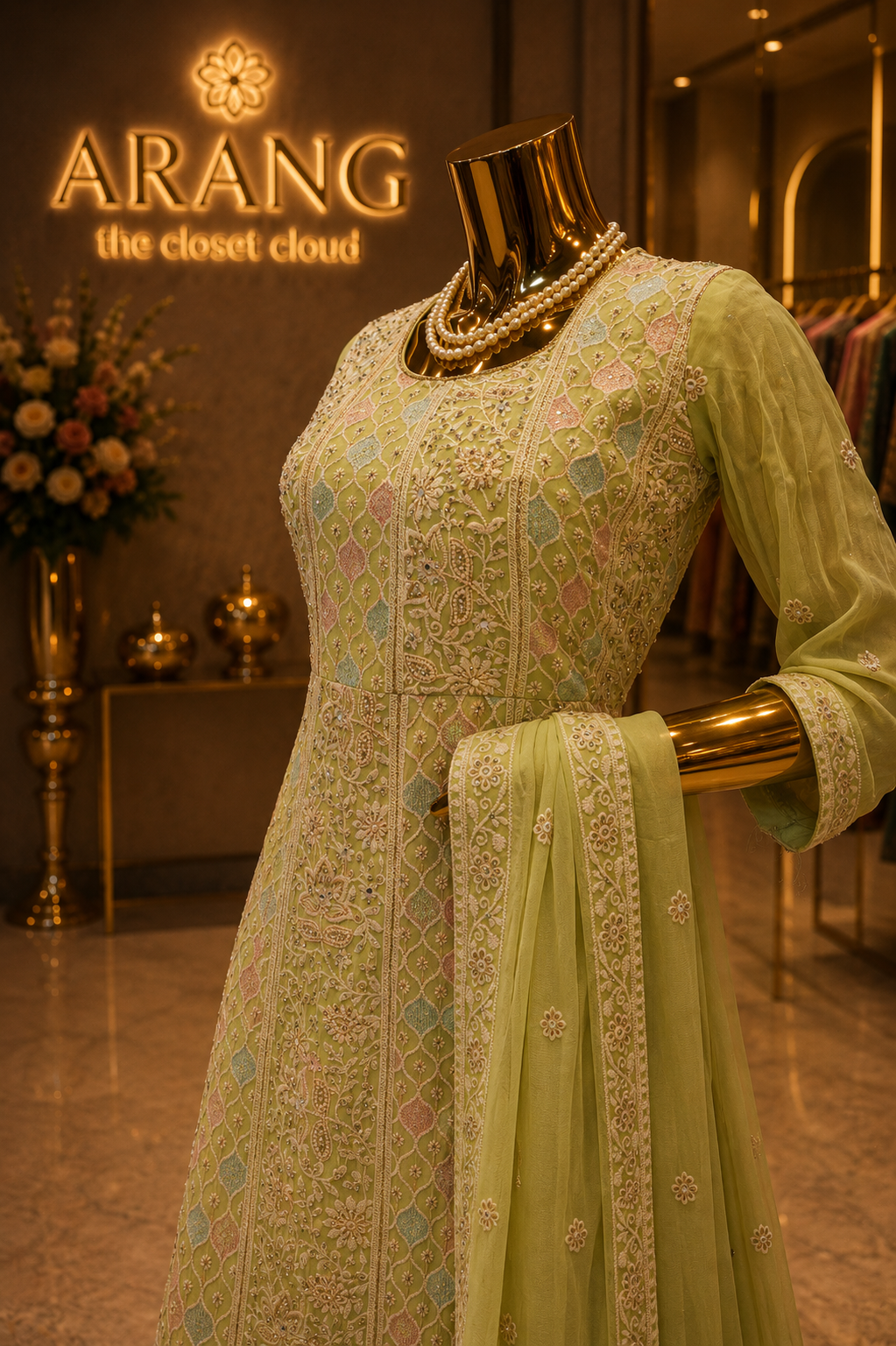 The Premium Luxury Frock Ready to Wear Dress