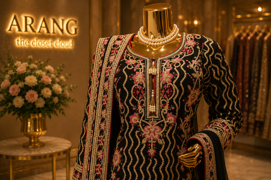 The Designer Pakistani Style Ready to Wear Dress
