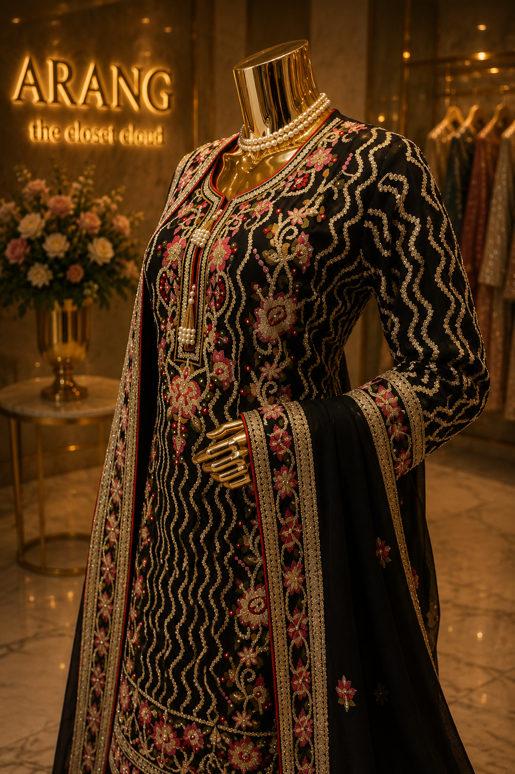 The Designer Pakistani Style Ready to Wear Dress