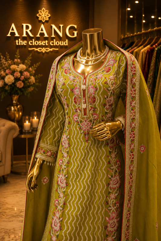 The Designer Pakistani Style Ready to Wear Dress