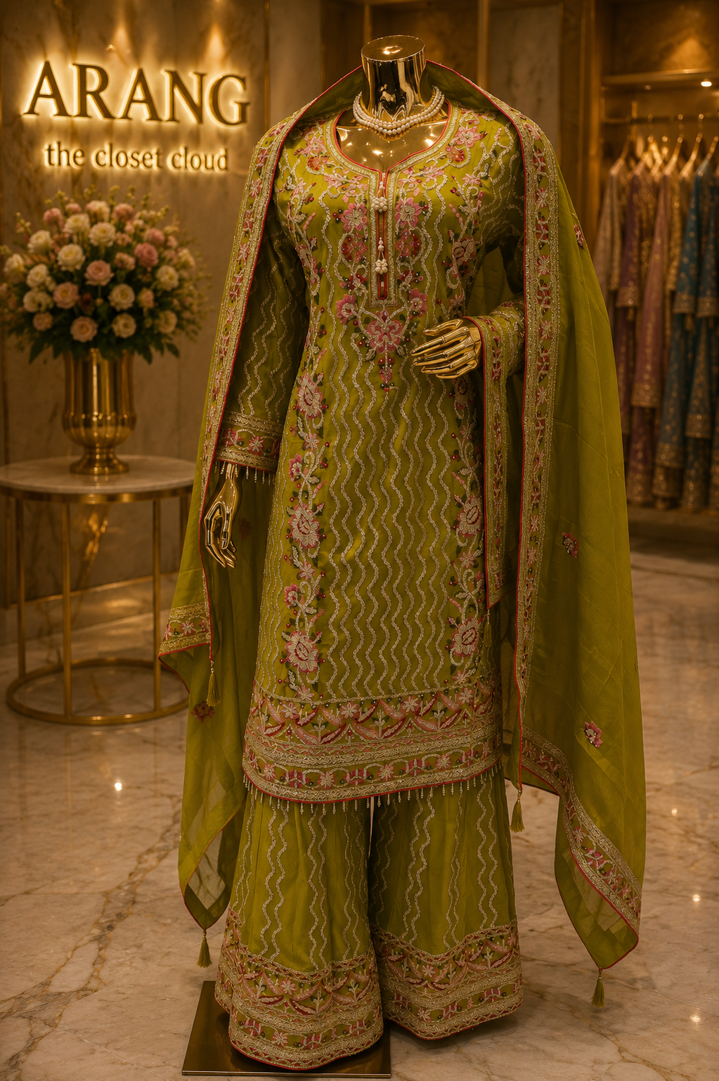 The Designer Pakistani Style Ready to Wear Dress
