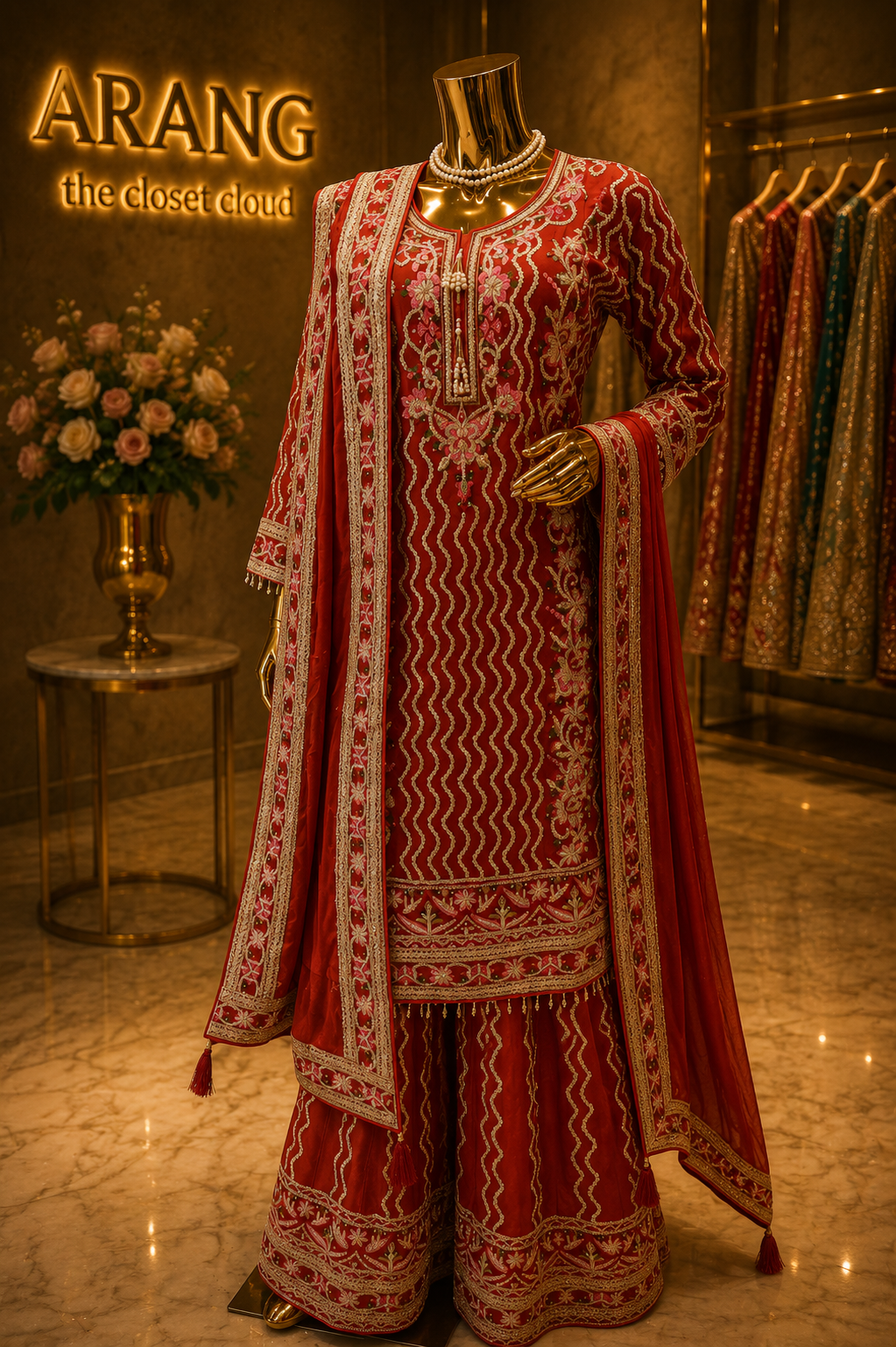 The Designer Pakistani Style Ready to Wear Dress