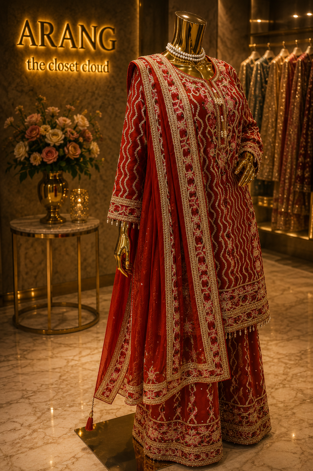 The Designer Pakistani Style Ready to Wear Dress