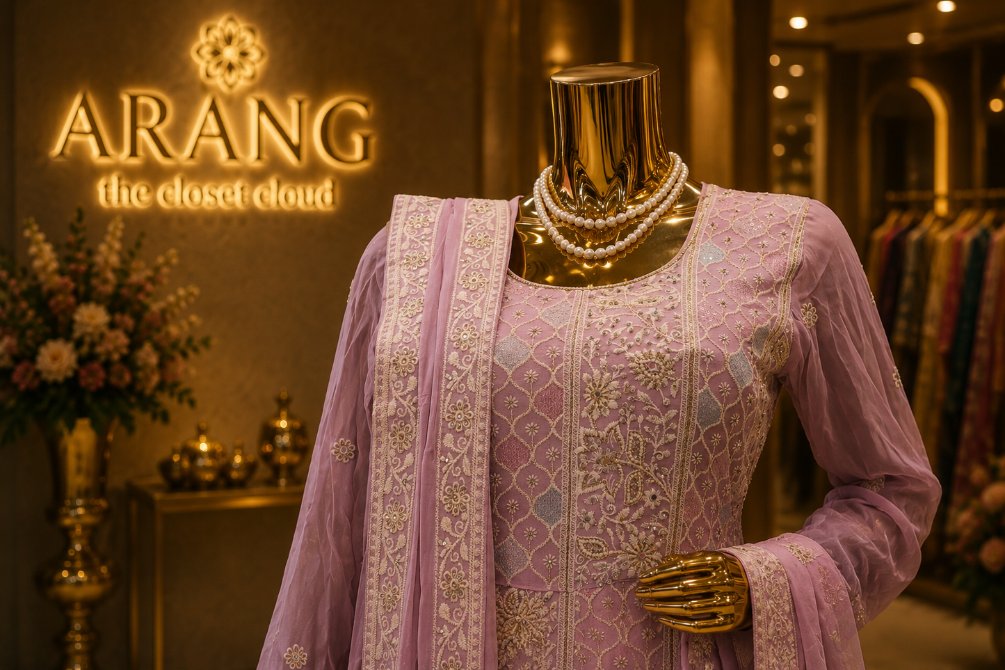 The Premium Luxury Frock Ready to Wear Dress