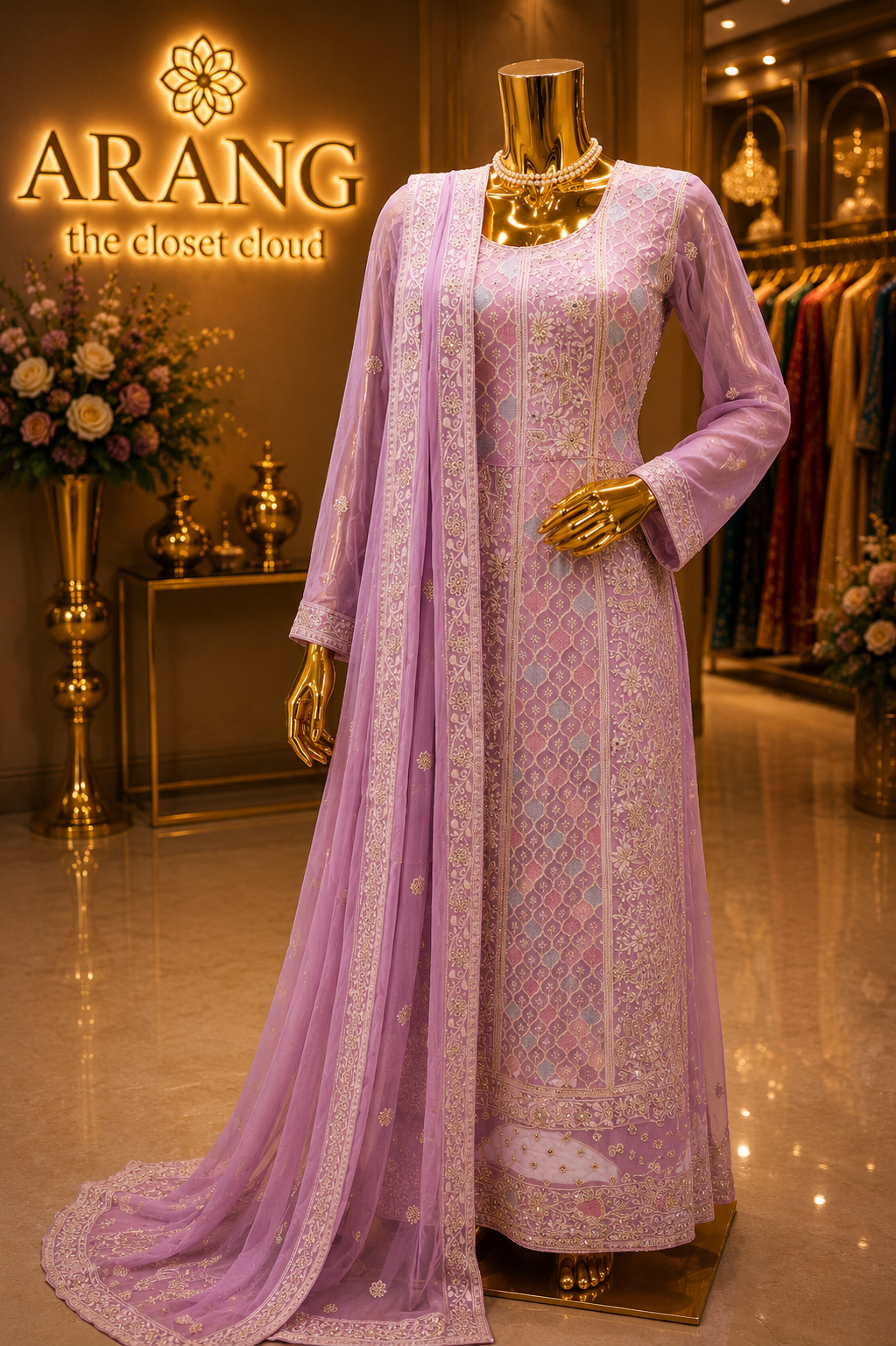 The Premium Luxury Frock Ready to Wear Dress