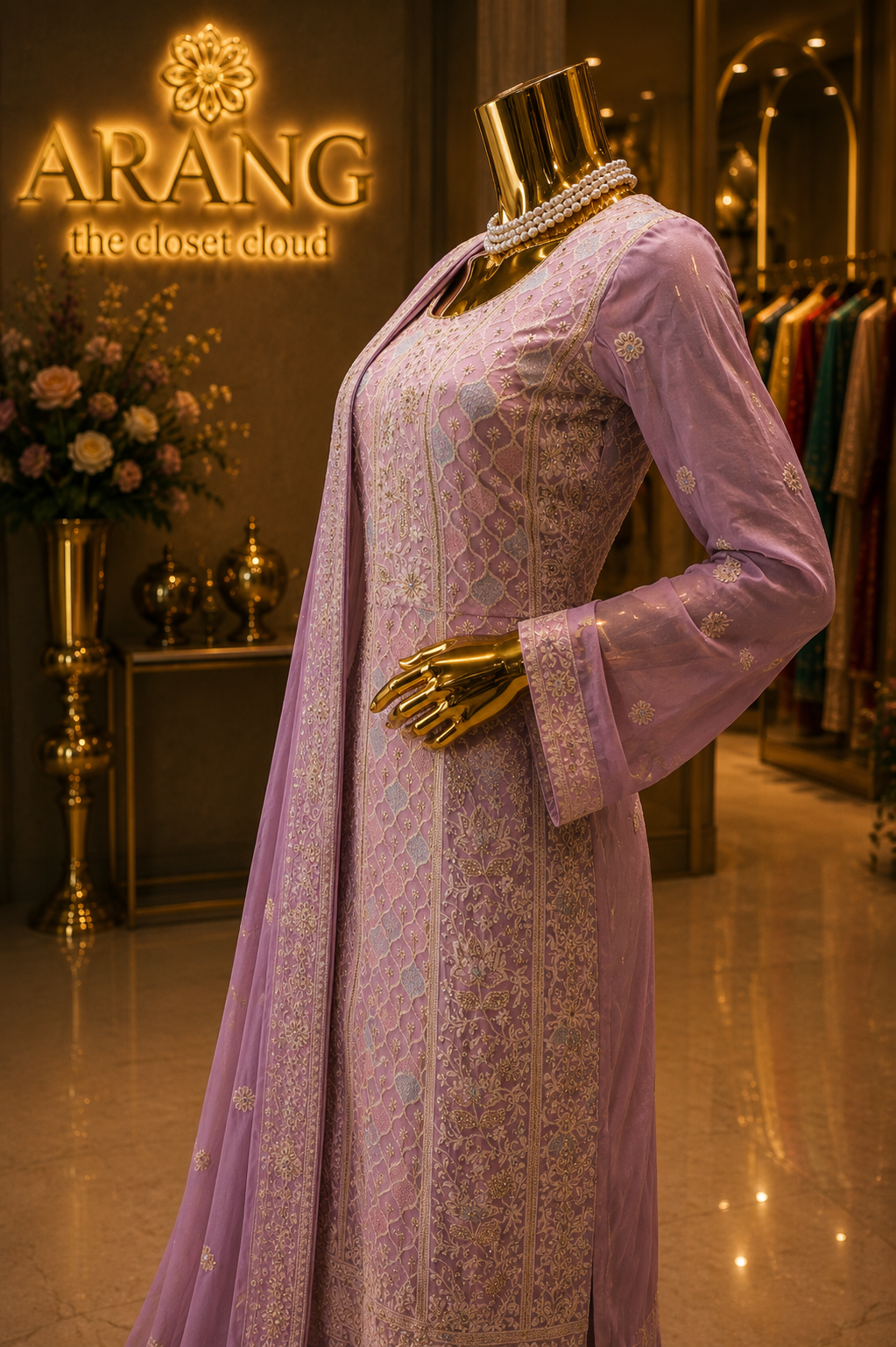 The Premium Luxury Frock Ready to Wear Dress