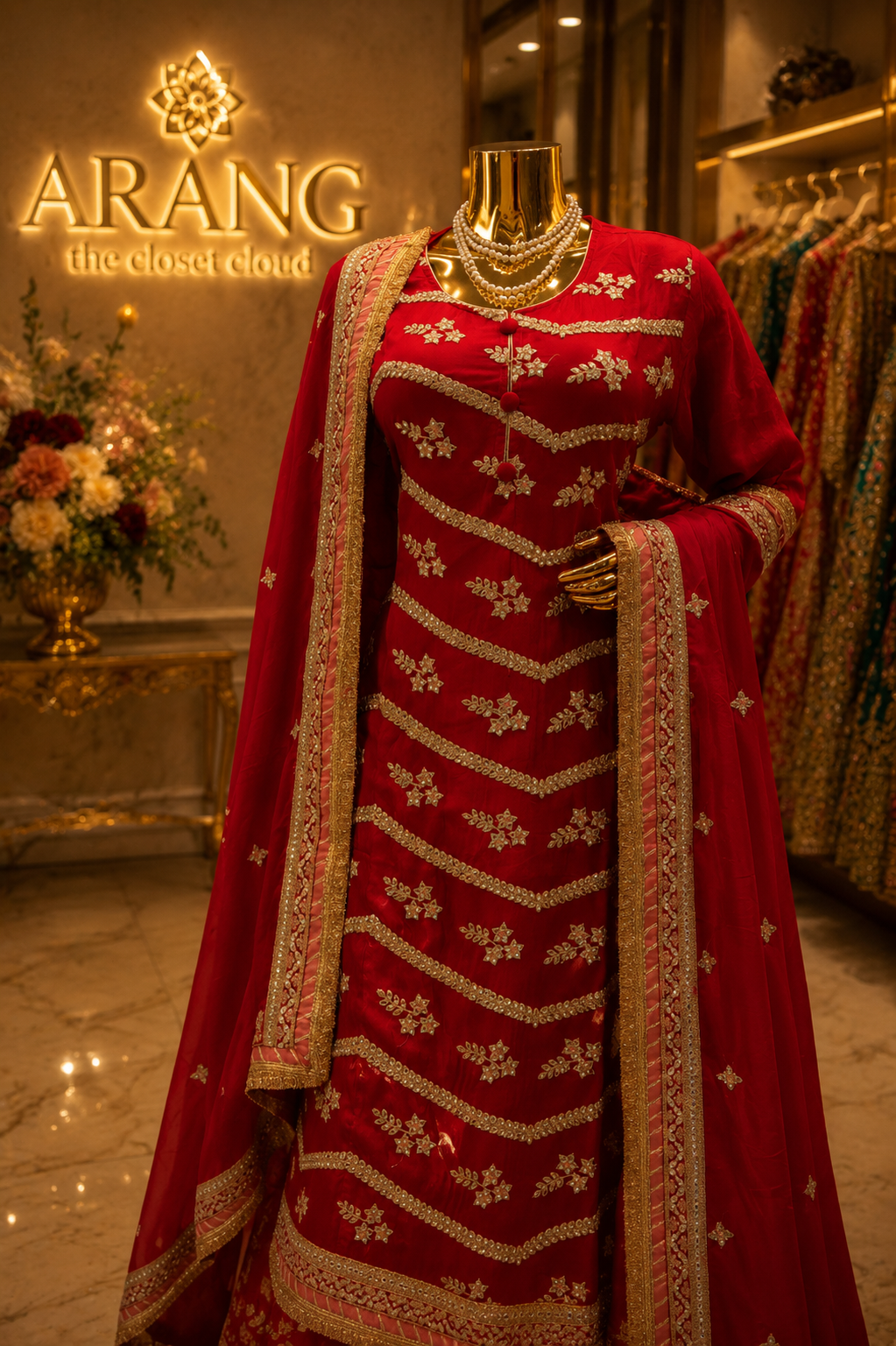 The Designer Pakistani Style Ready to Wear Dress