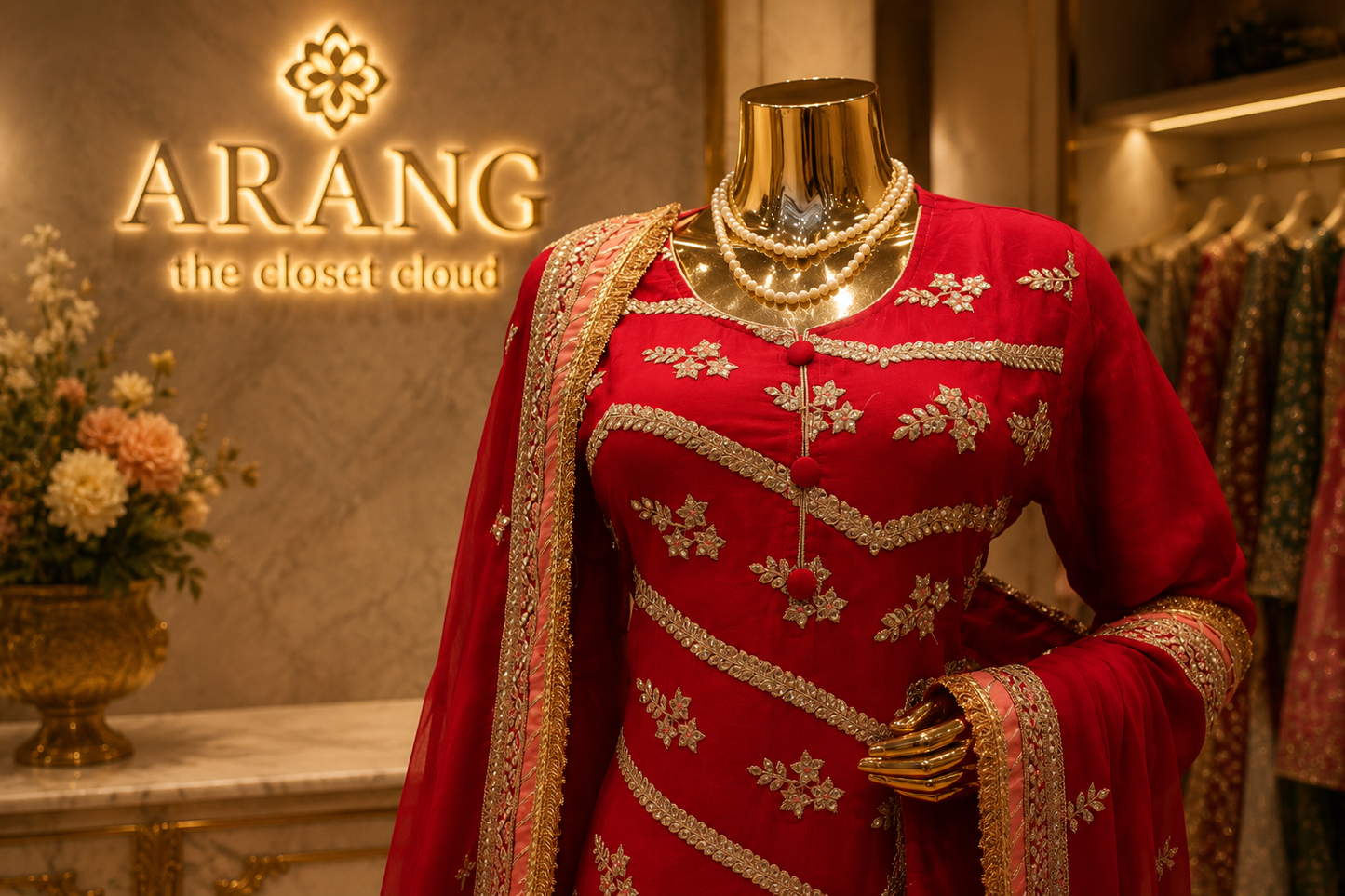 The Designer Pakistani Style Ready to Wear Dress