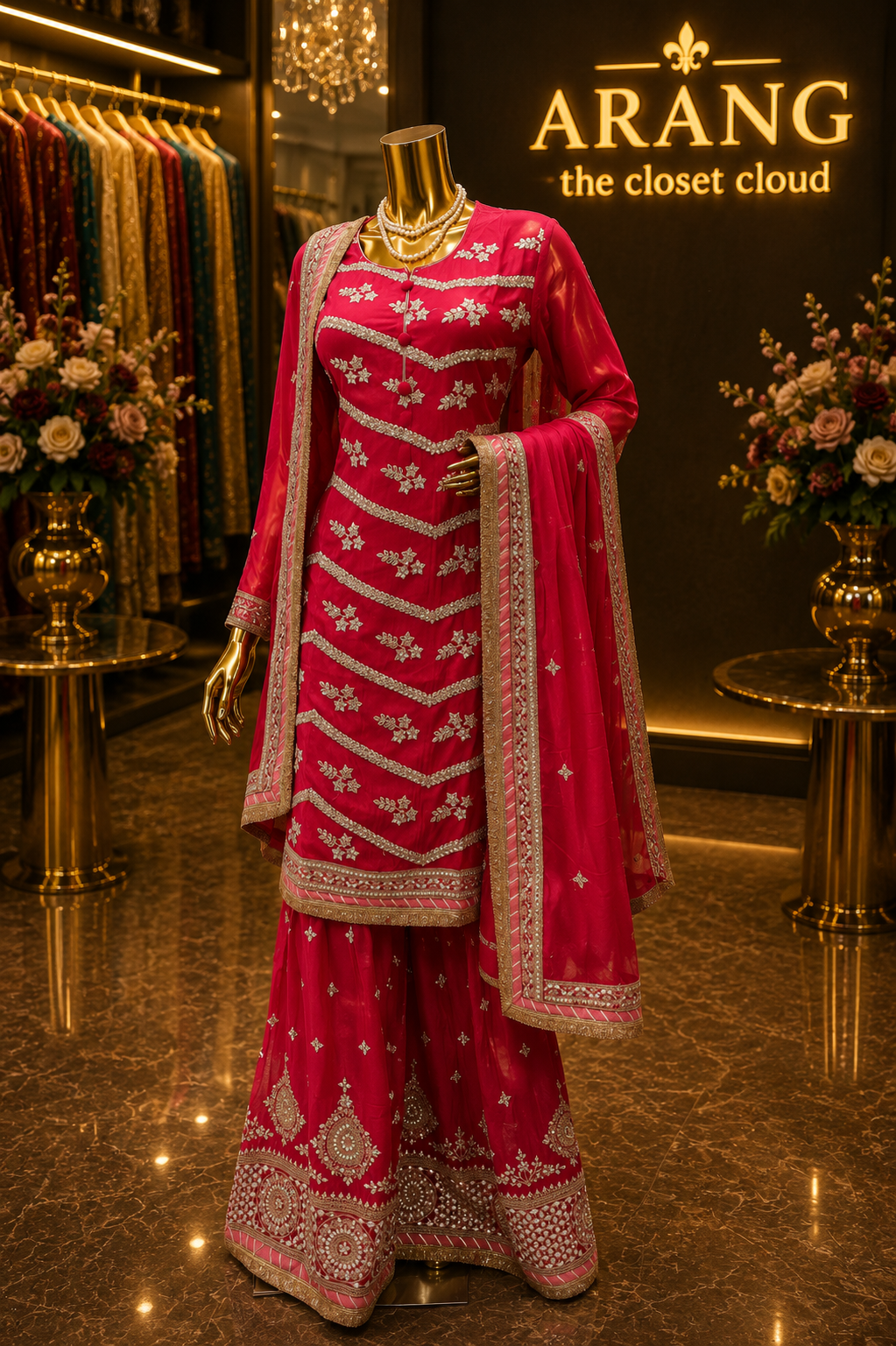 The Designer Pakistani Style Ready to Wear Dress