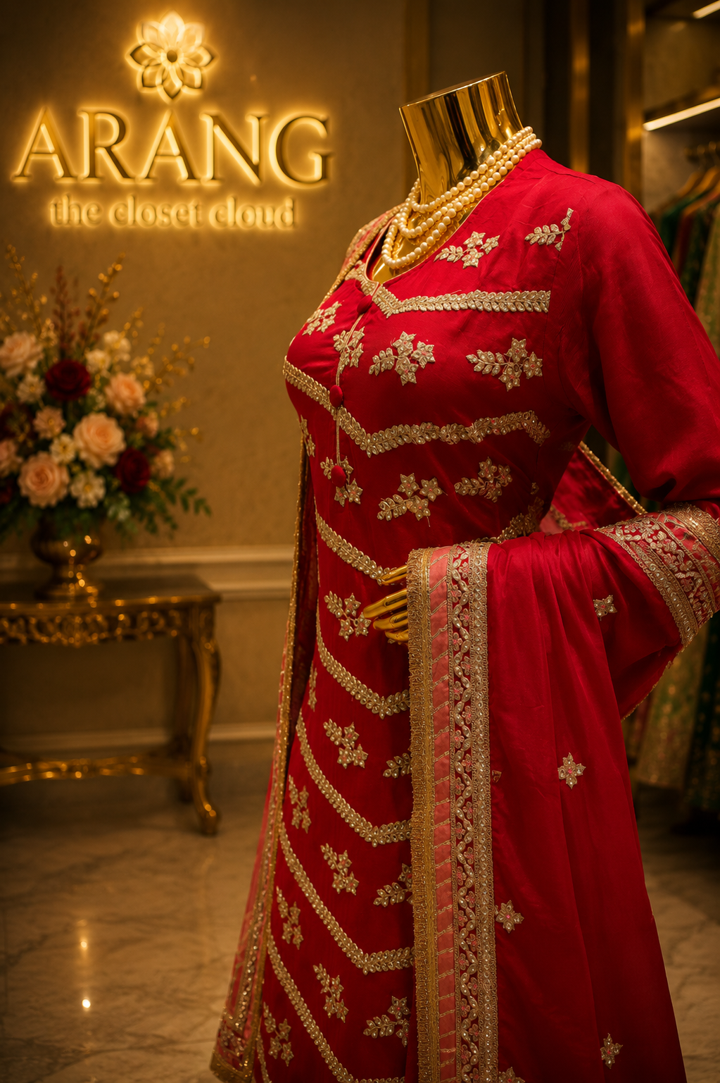 The Designer Pakistani Style Ready to Wear Dress