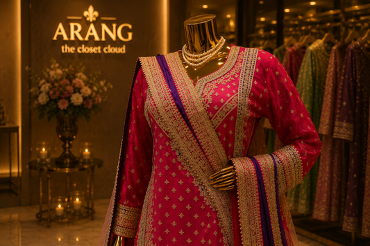 The Designer Pakistani Short Shirt Style Ready to Wear Dress