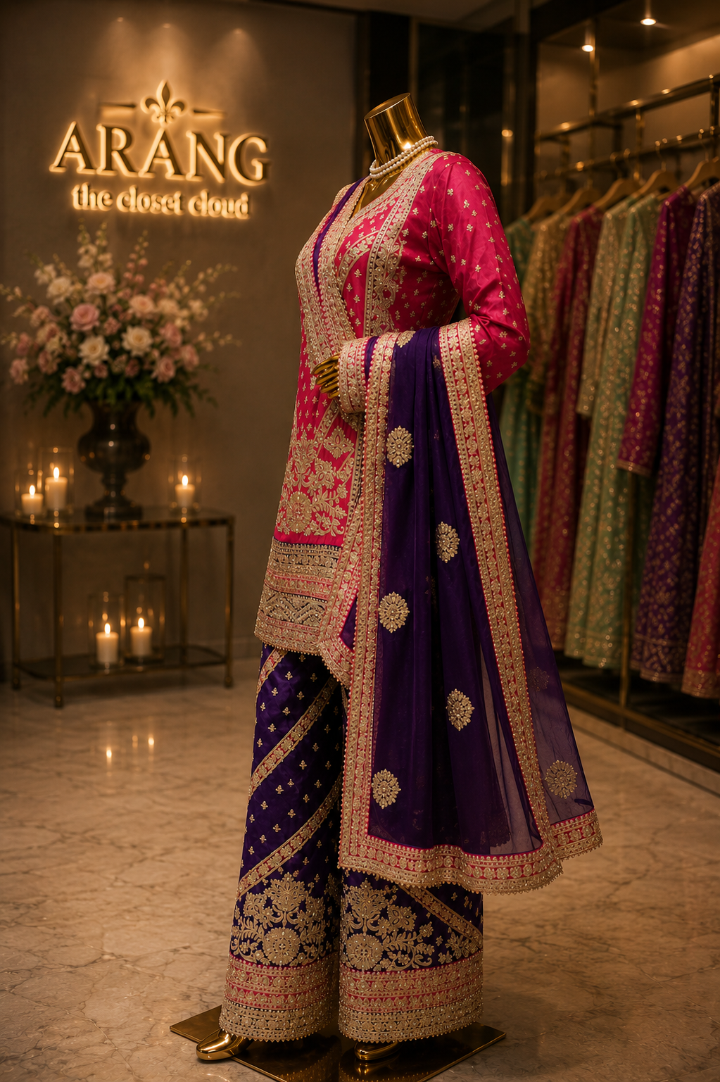The Designer Pakistani Short Shirt Style Ready to Wear Dress