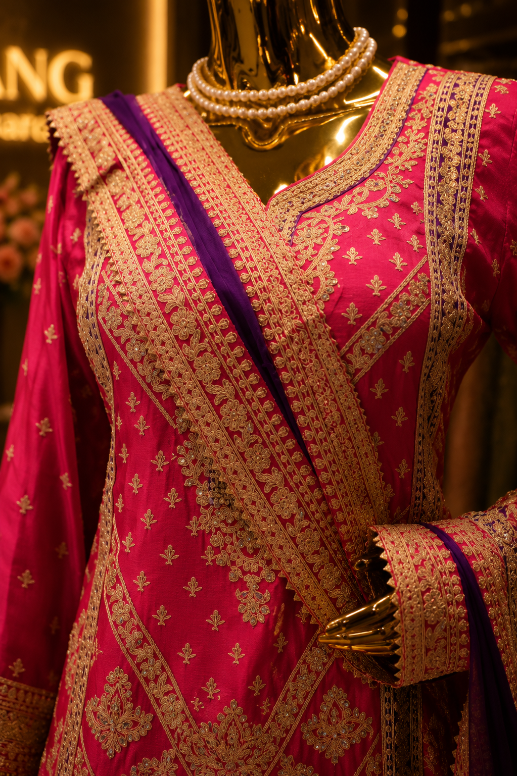 The Designer Pakistani Short Shirt Style Ready to Wear Dress