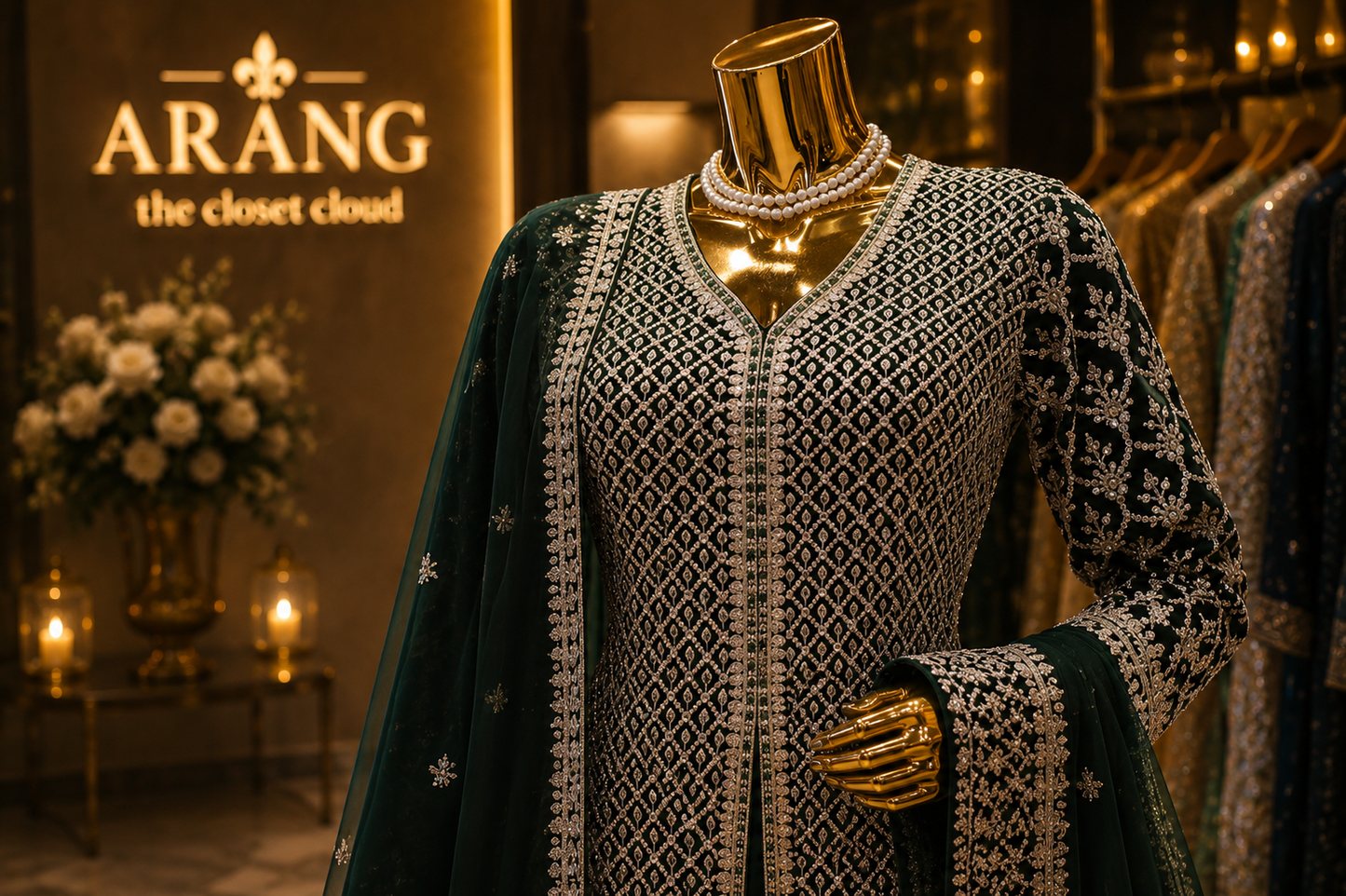 The Premium Designer Frock Ready to Wear Dress
