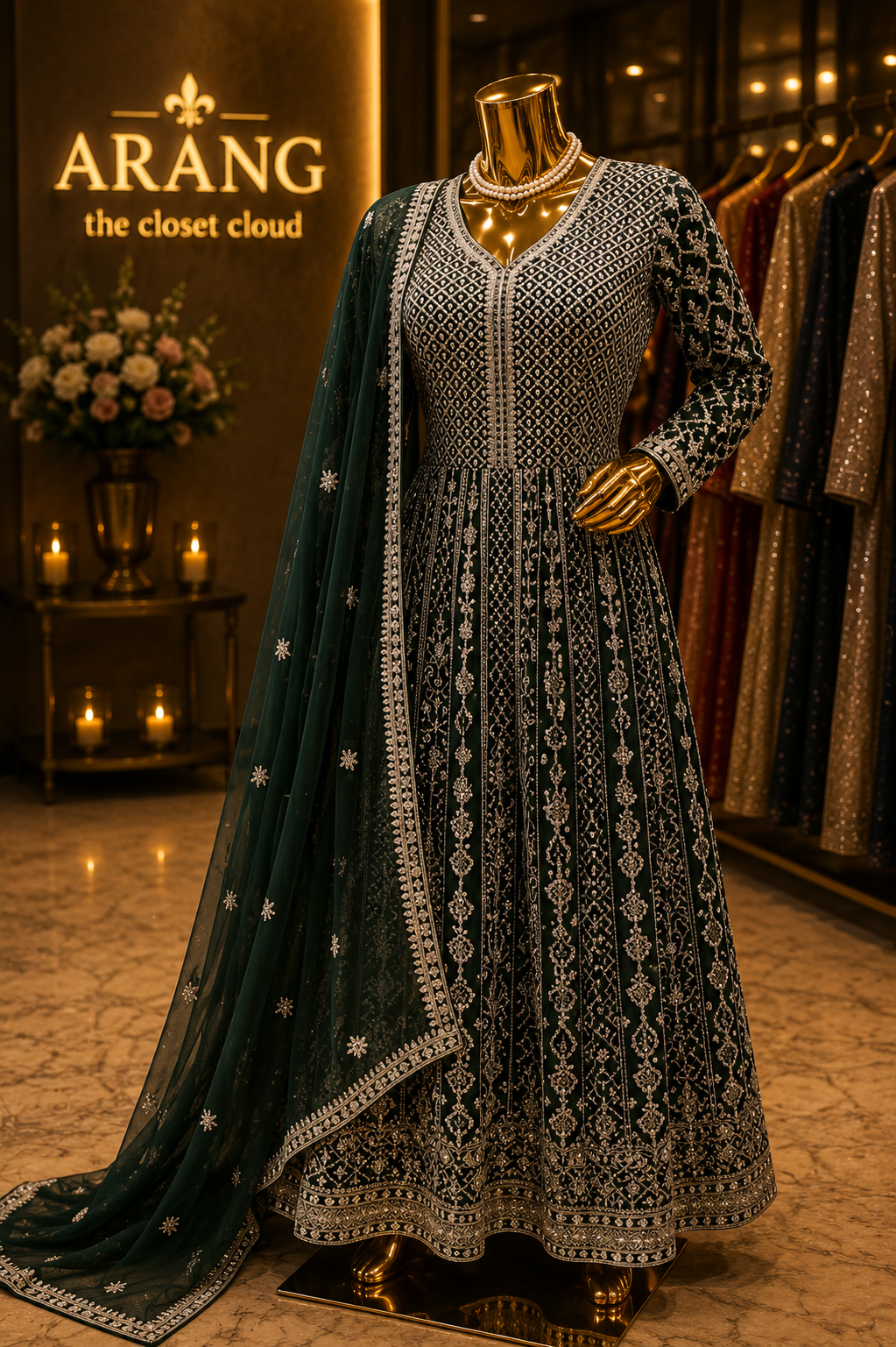 The Premium Designer Frock Ready to Wear Dress