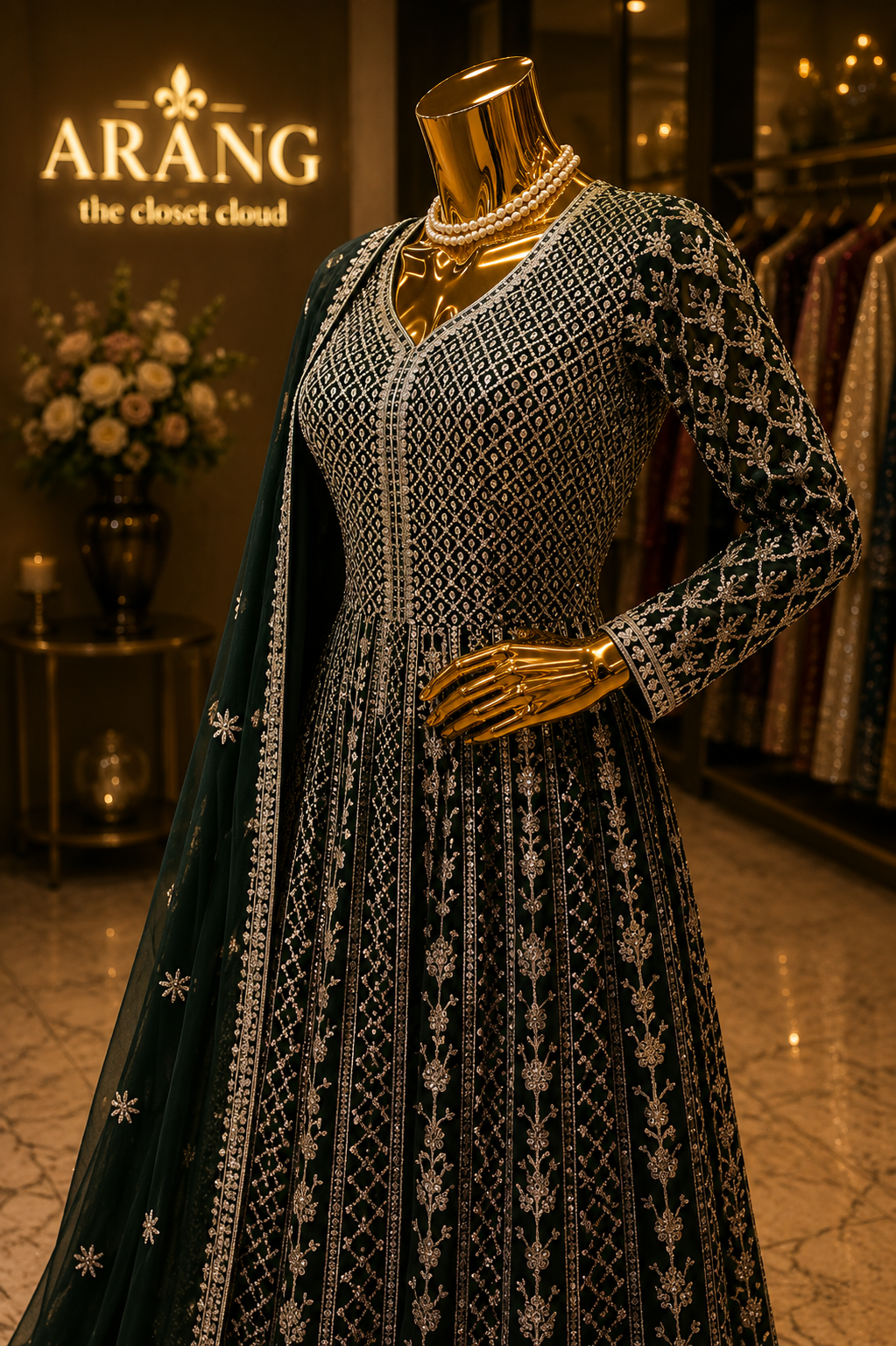 The Premium Designer Frock Ready to Wear Dress