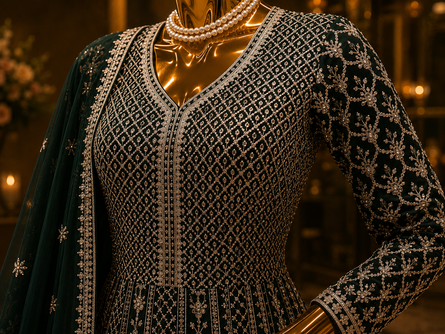 The Premium Designer Frock Ready to Wear Dress