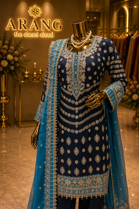 The Luxury Premium Pakistani Shirt Style Ready to Wear Dress