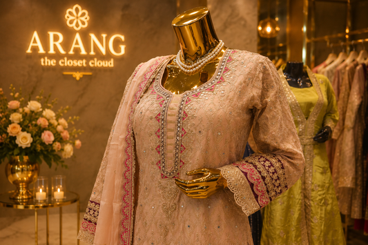 The Luxury Premium Pakistani Shirt Style Ready to Wear Dress
