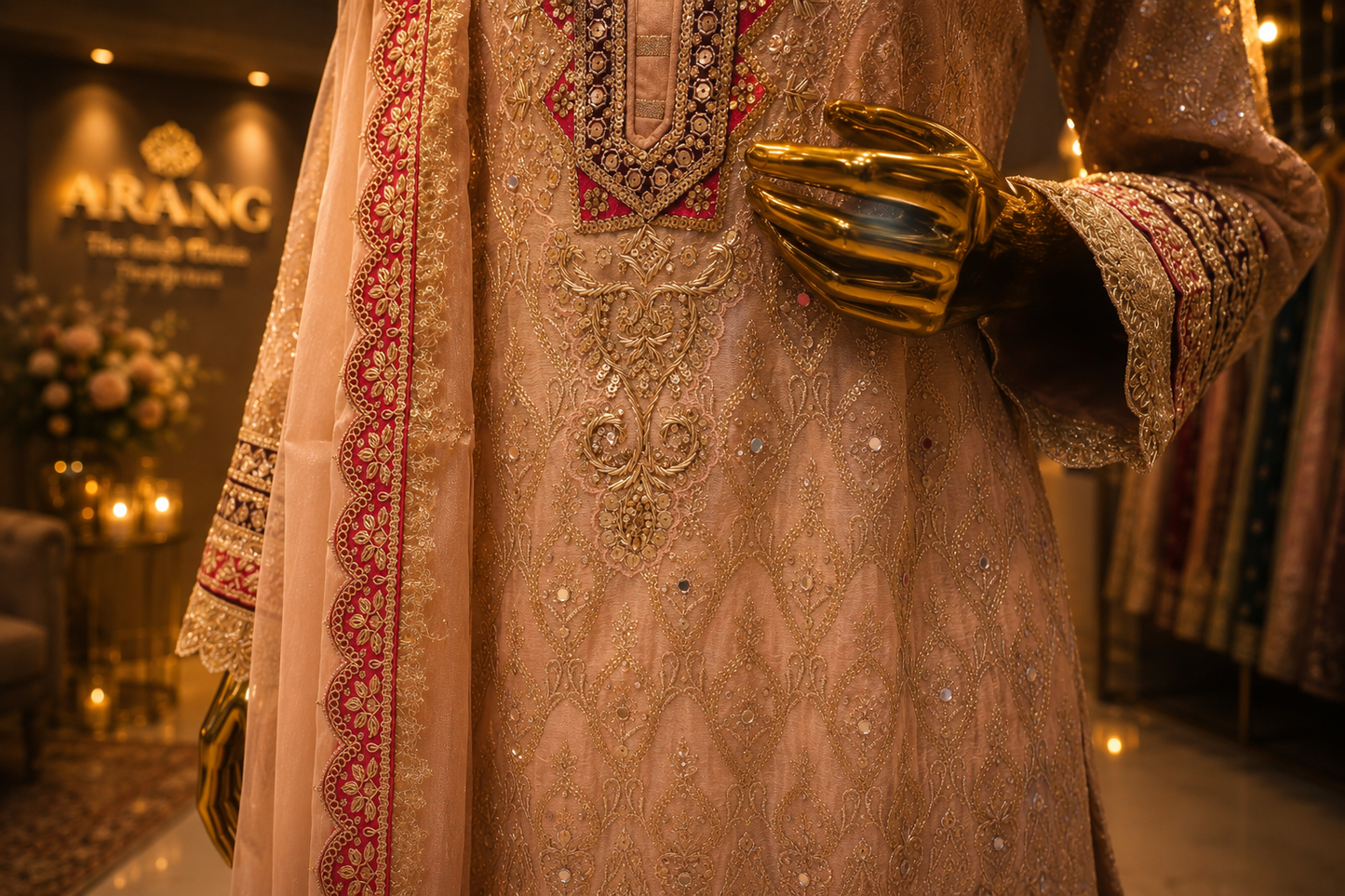 The Luxury Premium Pakistani Shirt Style Ready to Wear Dress