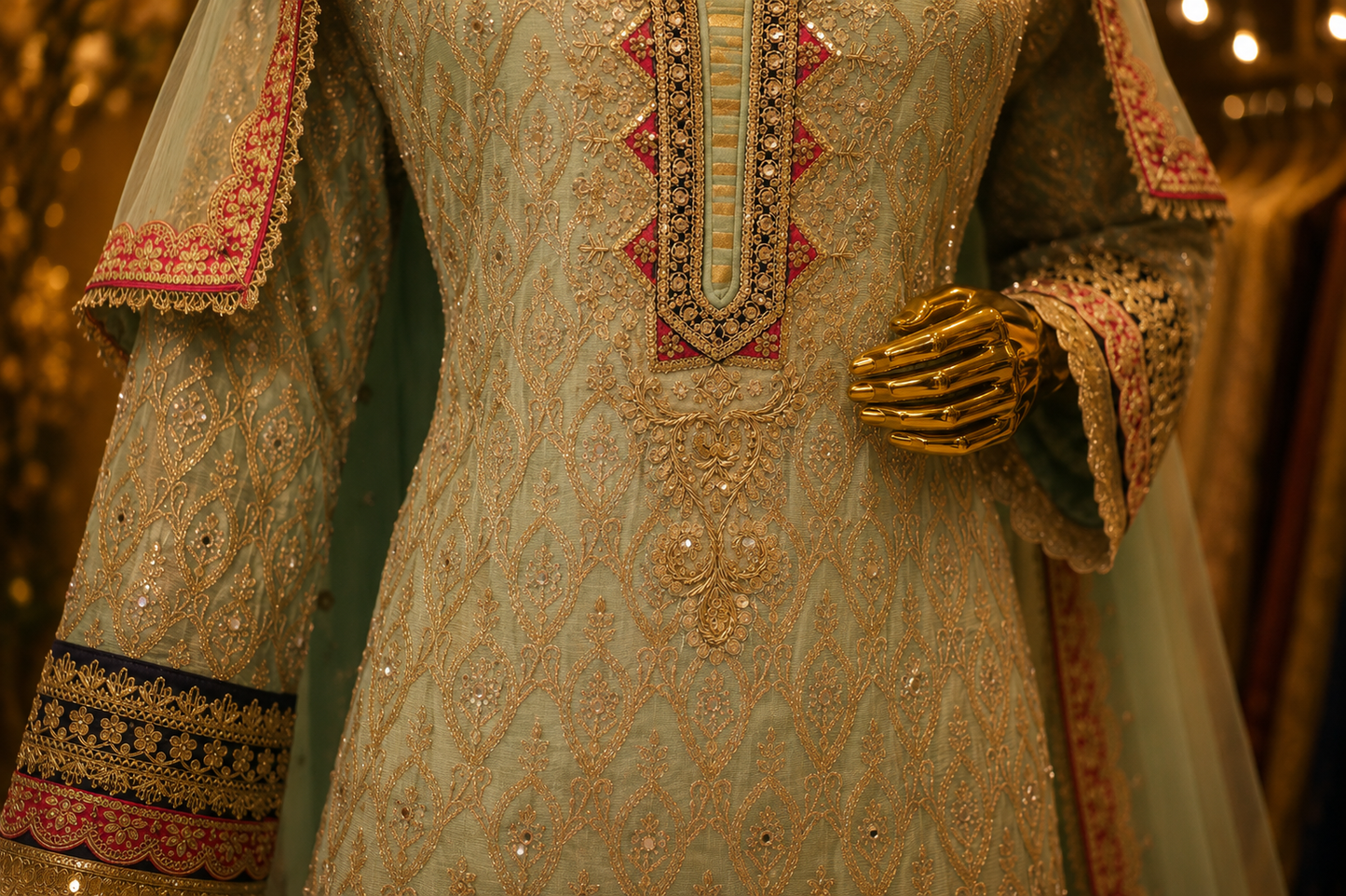 The Luxury Premium Pakistani Shirt Style Ready to Wear Dress