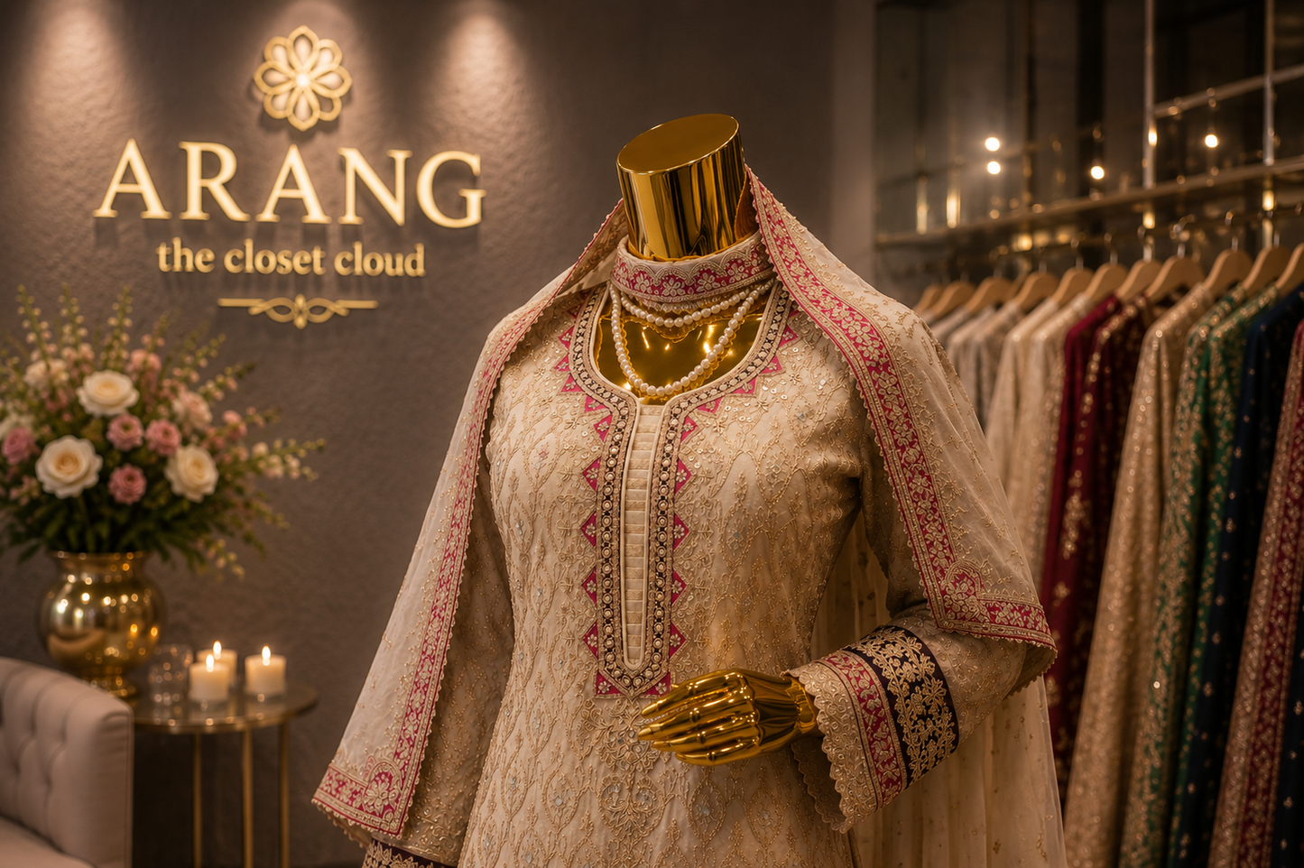 The Luxury Premium Pakistani Shirt Style Ready to Wear Dress