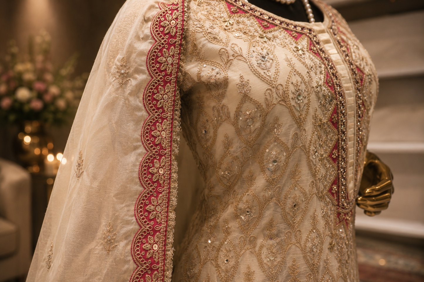 The Luxury Premium Pakistani Shirt Style Ready to Wear Dress
